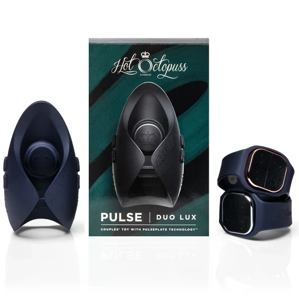 PULSE DUO LUX – Luxury Couples' Toy with Dual Remotes, Vibrating Masturbator & Vulva Stimulator - Image 3
