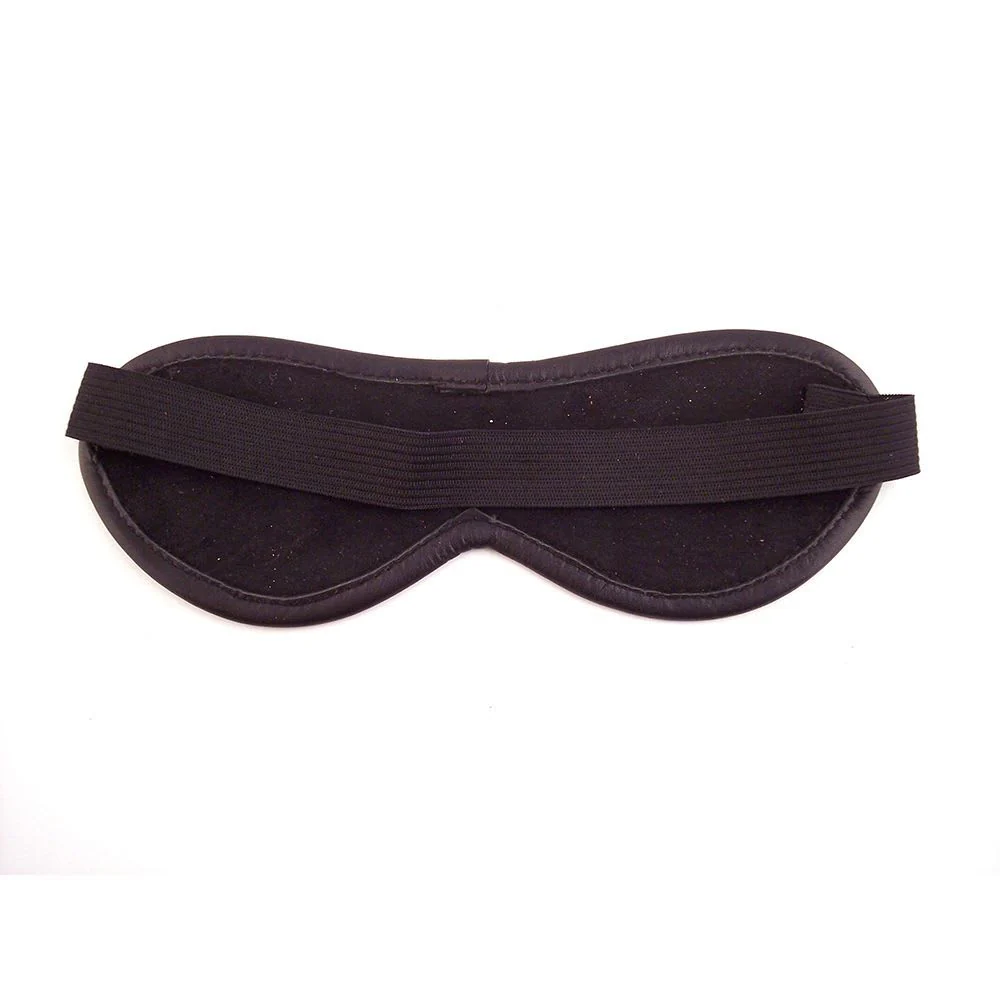 Leather Blindfold Black - Image 2