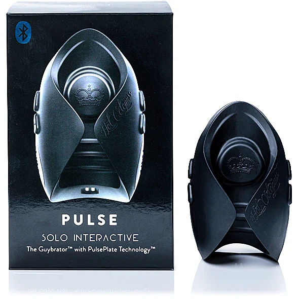 PULSE SOLO INTERACTIVE – Vibrating Male Masturbator with App-Control & Dual Connections - Image 3