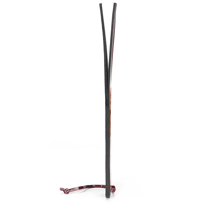 Wine Red - Leather Split Tawse Paddle - Image 4